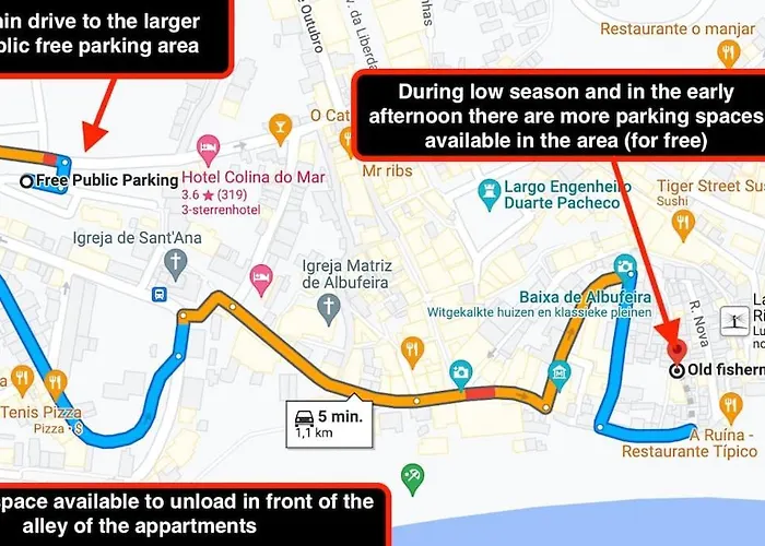 公寓 Old Fisherman's Corner 14 - Centro Old Town 阿尔布费拉